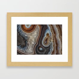 Agate Slice Framed Art Prints For Any Decor Style Society6