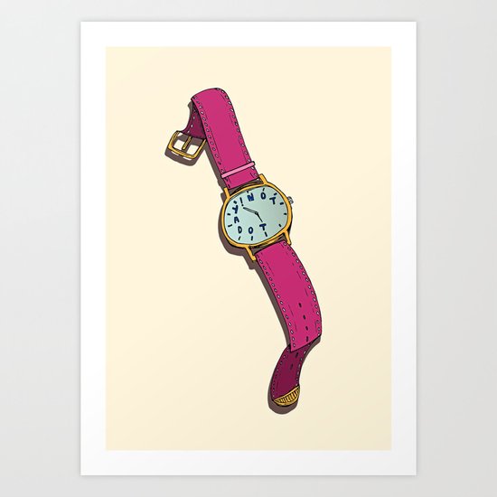 Not Today Art Print
