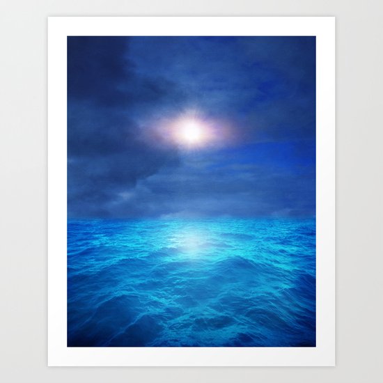 Out to Sea Art Print