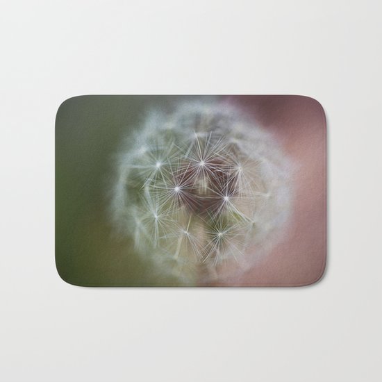 Dandelion Italian Flag Bath Mat