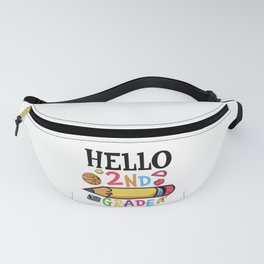 Hello 2nd Grade Back To School Fanny Pack