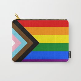 Progress Pride Flag Carry-All Pouch