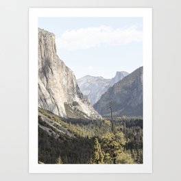 El Capitan Yosemite National Park Photo | California USA View Art Print | Nature Travel Photography Art Print
