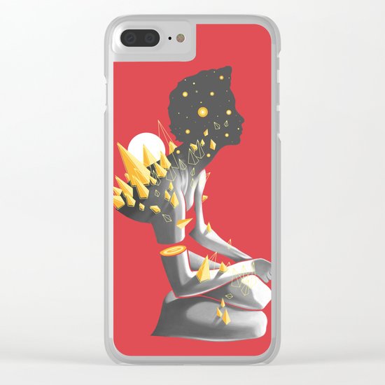 Somber Clear iPhone Case
