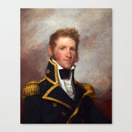Commodore Thomas Macdonough by Gilbert Stuart Canvas Print