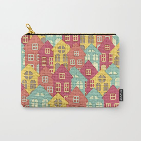 Houses on Hilltops Carry-All Pouch