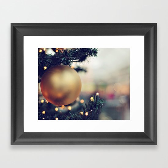 Merry Xmas Framed Art Print