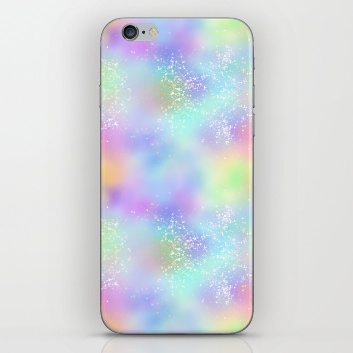 Pretty Holographic Glitter Rainbow iPhone Skin