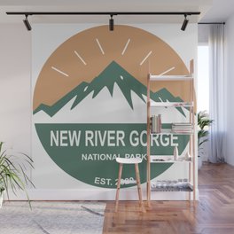 New River Gorge National Park Wall Mural