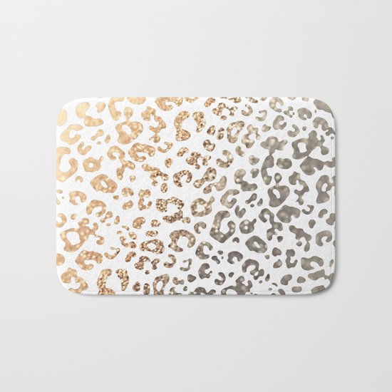 GOLD LEO Bath Mat
