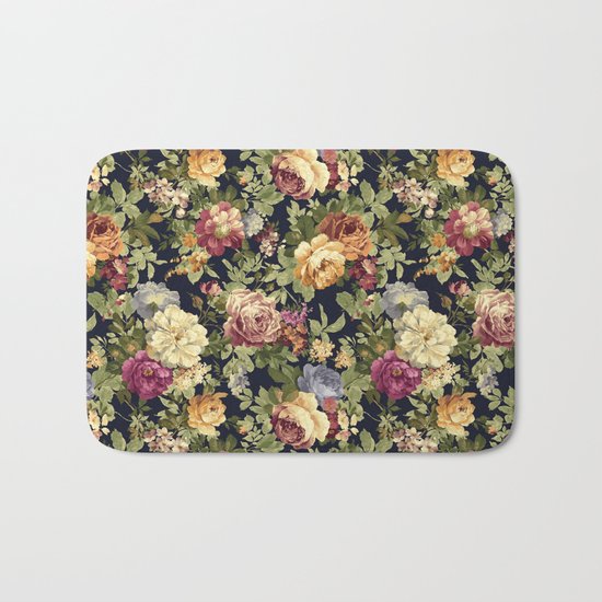 Floral Garden Bath Mat