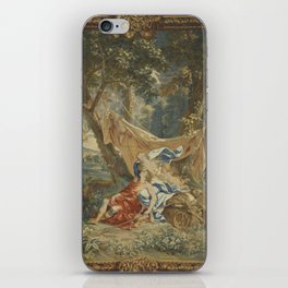 Antique 18th Century 'Venus and Adonis' Flemish Tapestry iPhone Skin
