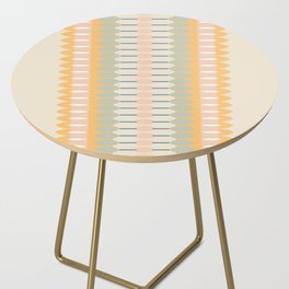 Abstract Geometric Artwork 02 Color 03 Sunny Side Table