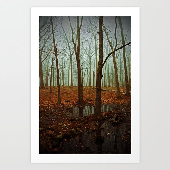 Do We Dare Go Into The Woods Art Print