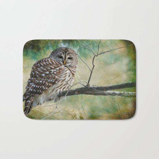 Listen a hundred times. Ponder a thousand times. Speak once. Bath Mat