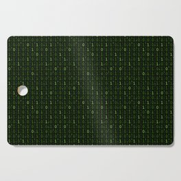 matrix. 0 and 1 numbers Cutting Board