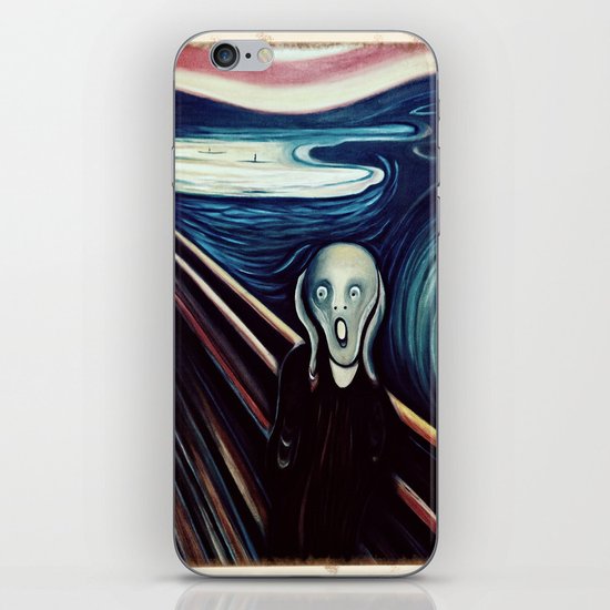 The Scream iPhone & iPod Skin