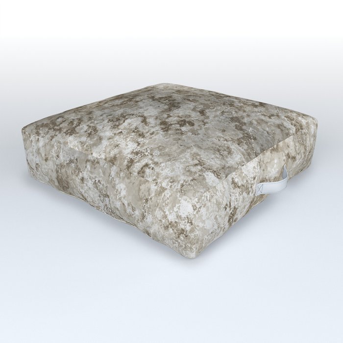 Brown grey stone design Outdoor Floor Cushion