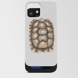 Yellow and Brown Tortoise Shell iPhone Card Case