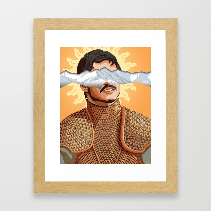 The Prince of the Sun - WORDLESS Framed Art Print
