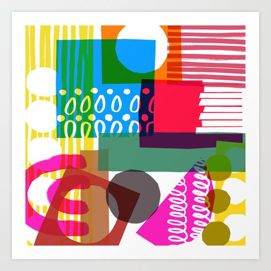 Pattern One Art Print