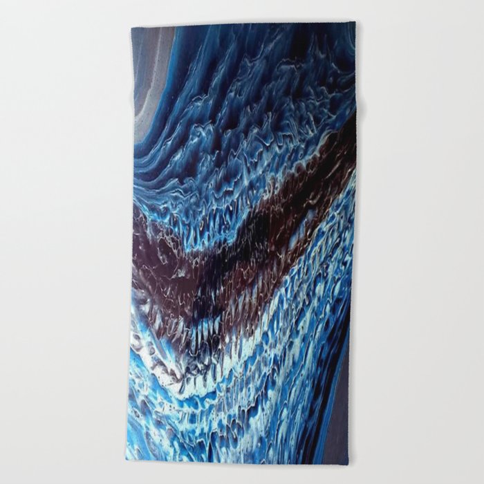 Ocean Waves Beach Towel