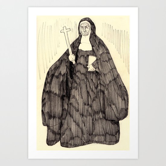 velázquezmother Art Print