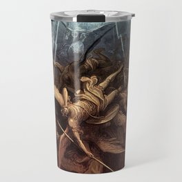 Paradise Lost: Fall of the rebel angels Gustave Dore Travel Mug