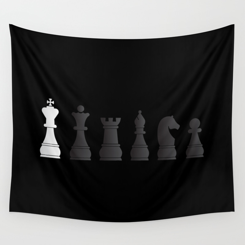 all black tapestry