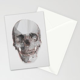 Skull mesh Stationery Cards