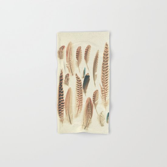 Found Feathers Hand & Bath Towel