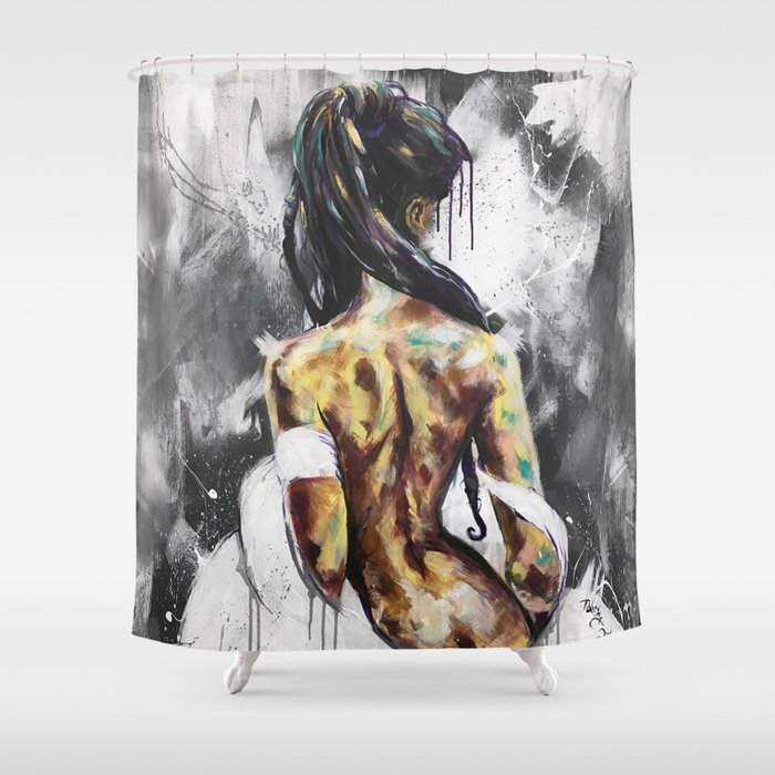 Undressed VI Shower Curtain