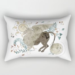 Hippogriff Ancient Mythical Creature Rectangular Pillow