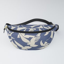 Pigeons In White and Blue (1928) Fanny Pack