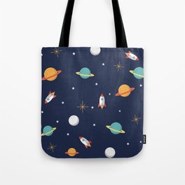 Space Pattern Tote Bag