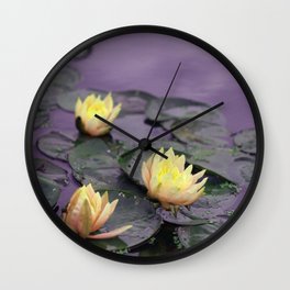 tinker bell & tiger lilies Wall Clock