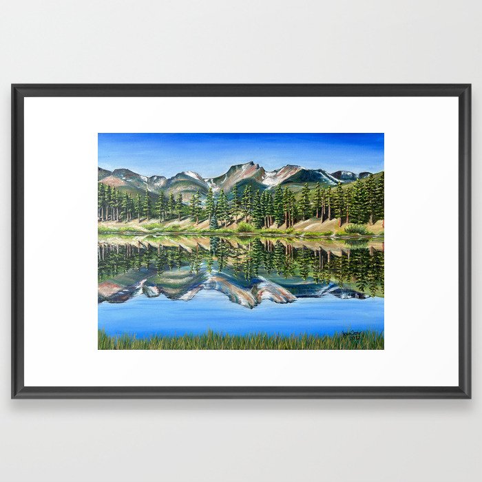 Sprague Lake  Framed Art Print