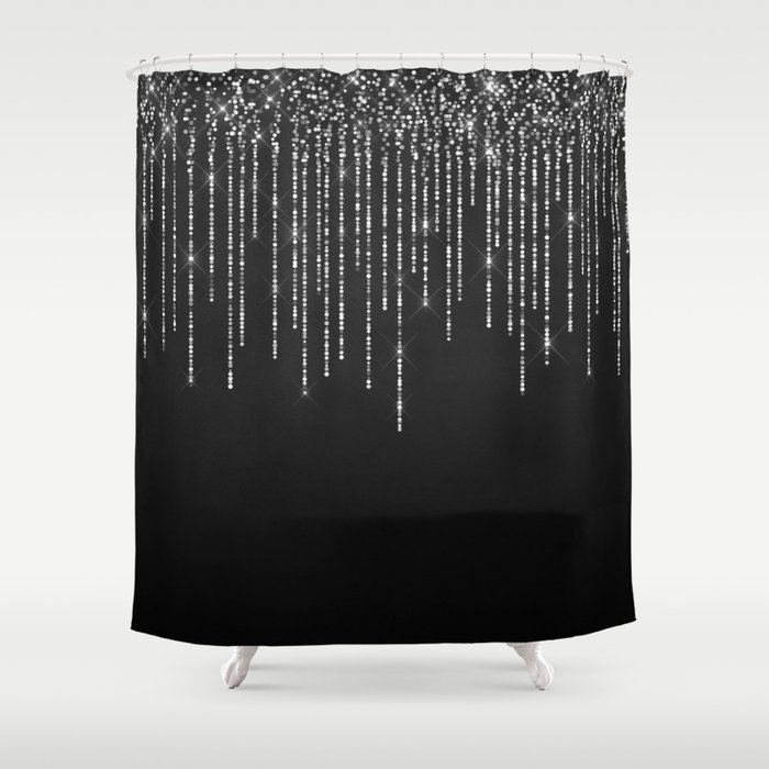 Fairy Lights 01 Shower Curtain