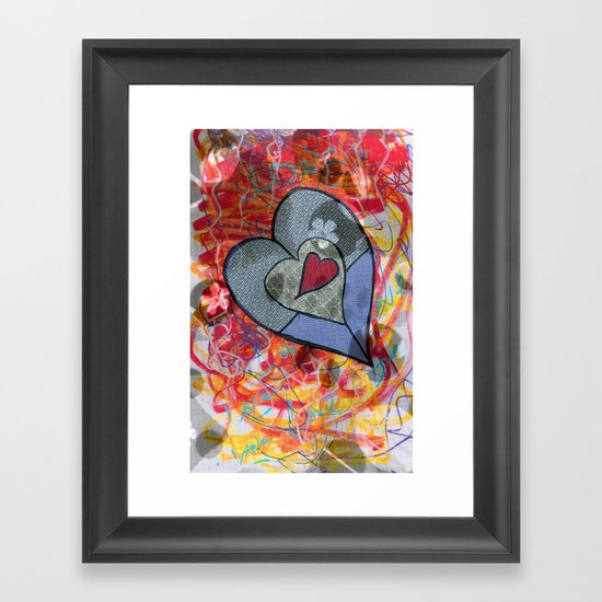 Crush Framed Art Print