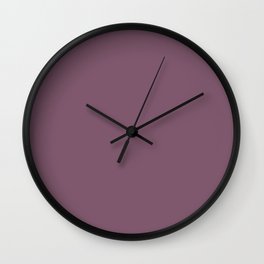 Euphoric magenta bold classic color trends Wall Clock
