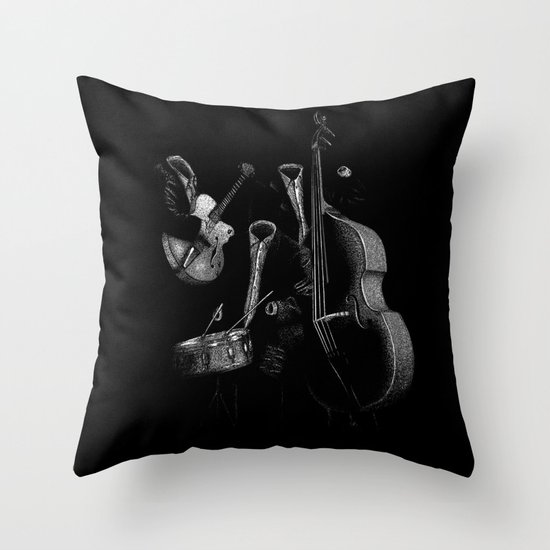 The Invisibles Throw Pillow