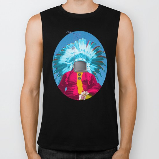Indian Pop 68 Biker Tank