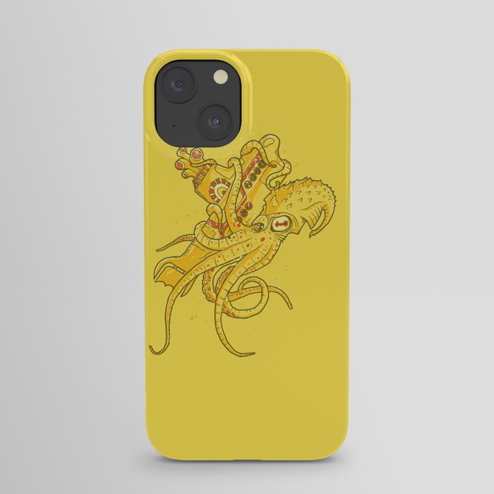 the Yellow Kracken iPhone Case