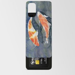 Koi Watercolor  Android Card Case