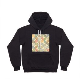 Curve Mixed Up Design Hoody