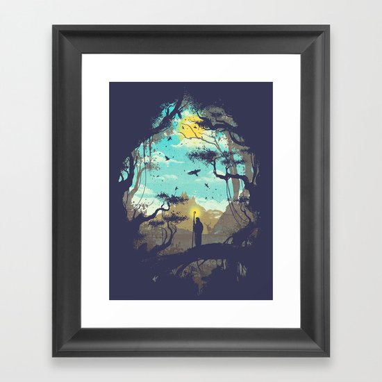 The Guardian Of The Sun Framed Art Print