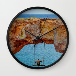 Wander Woman Rock Swing Wall Clock