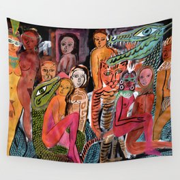 Tantric Carnival Wall Tapestry