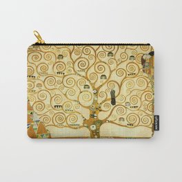 Gustav Klimt The Tree Of Life Carry-All Pouch