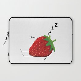 Strawberry sleeping Laptop Sleeve